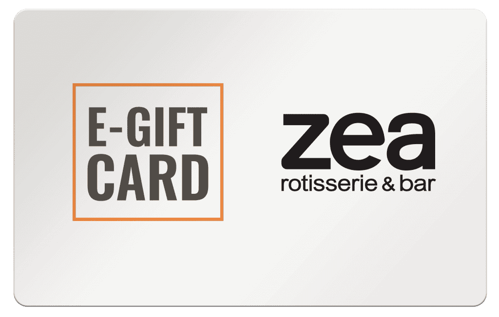 Gift Cards Zea Rotisserie & Bar