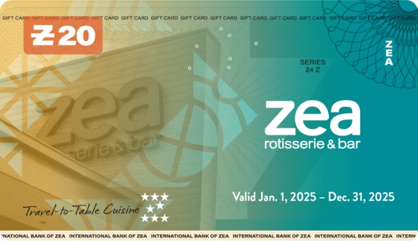 Zea Gift Card Bonus