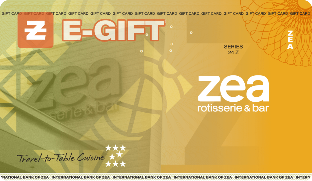 Zea Gift Card E-Gift