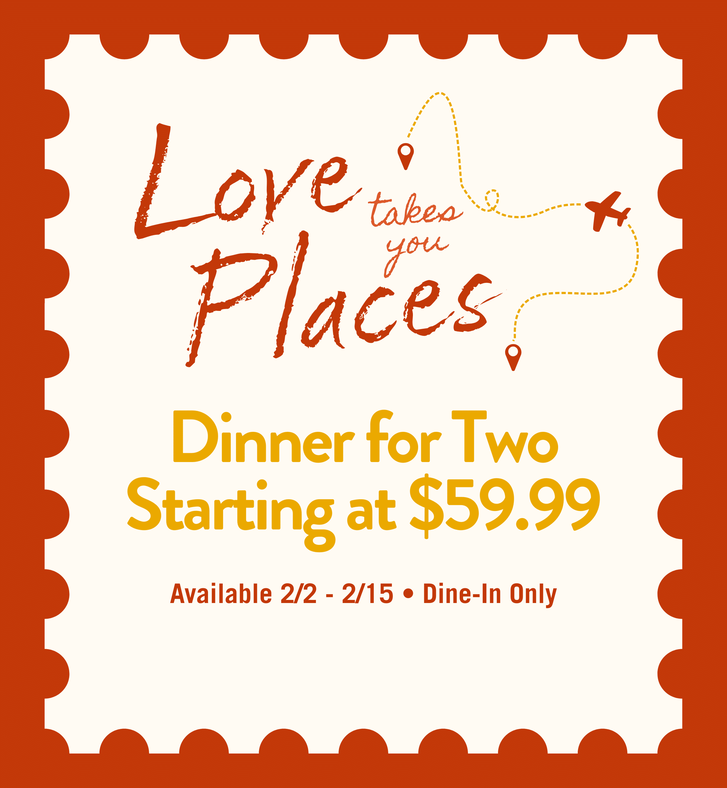 Love takes you Places