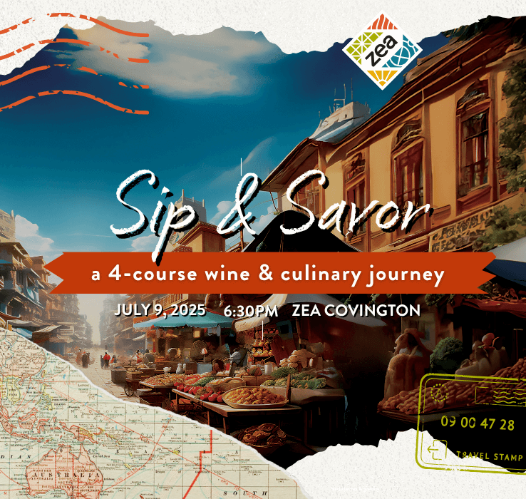 Sip & Savor. Join us for an exclusive night of food, drinks & fun!